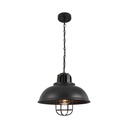 Pendul design industrial Retro cu gratar BLK P003R-1H-1xE27 max 23W