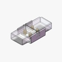 Conector banda Led CN0810-FSJT PCB 8mm IP65