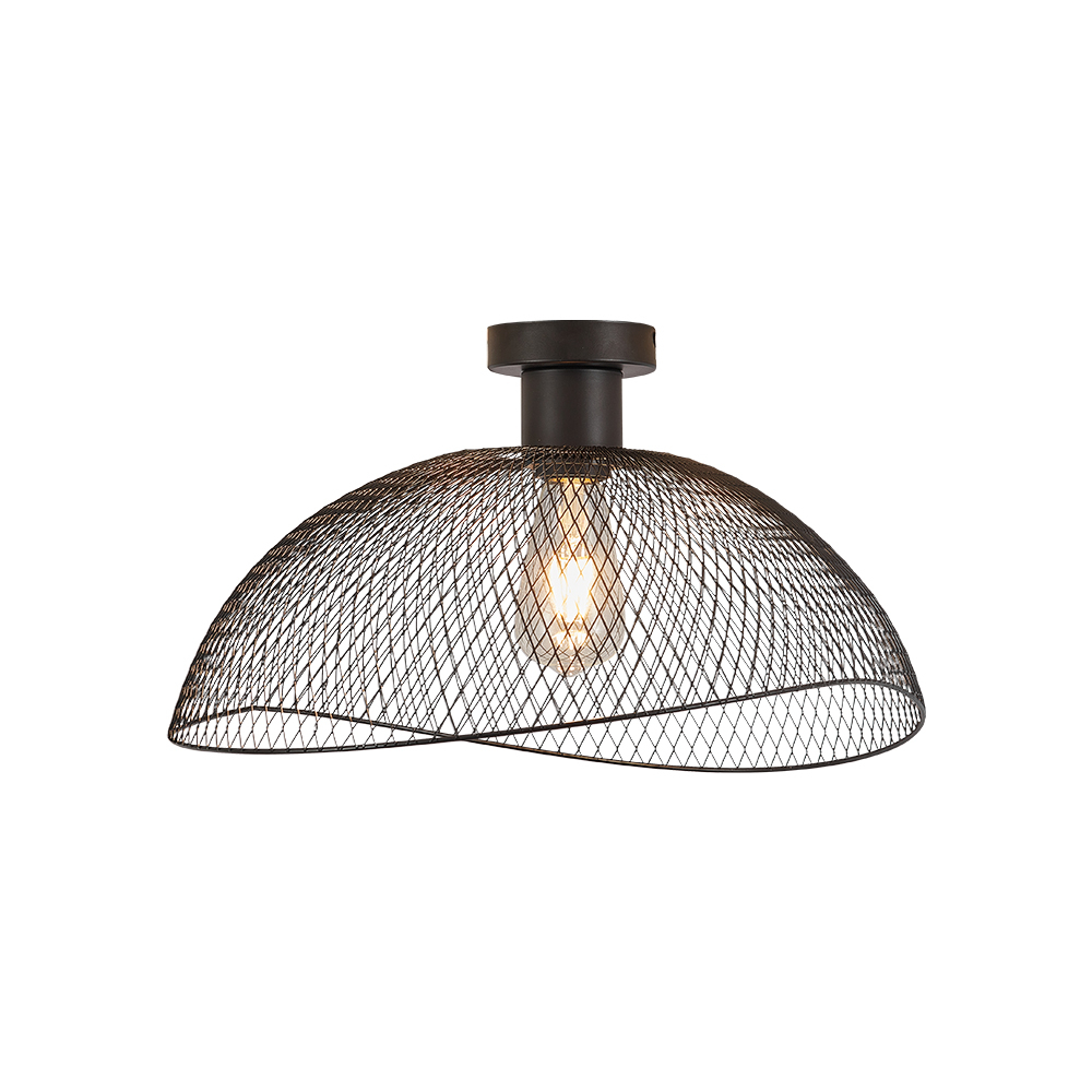 Lampa de tavan XL Mesh BLK, W006C-1H-1xE27  max 23W