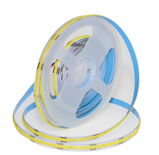 Banda LED COB 320LED/M, 24V, 8W,IP20, latime 8mm, rola 5m