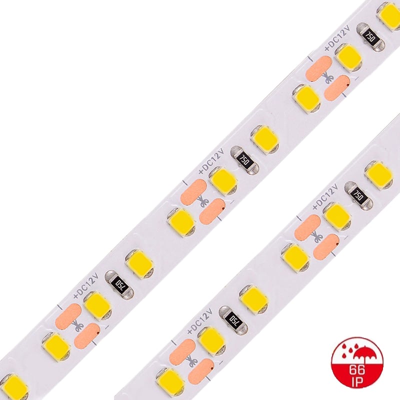 Banda LED  120 LED/m,12V, 9.6W, IP66, latime 8.3mm, rola 5m