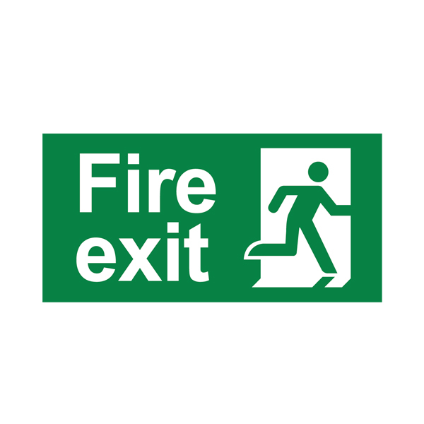 Folie &quot;Fire Exit&quot; pentru Lampa Emergenta BR-BC14-01100 si 01120