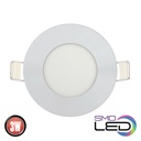 Corp de iluminat tip Spot Led Rotund incastrat, 3W 2700K 220-240V 