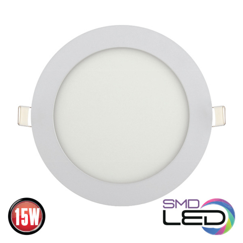 Corp de iluminat tip Spot Led Rotund incastrat, 15W 6400K 220-240V 