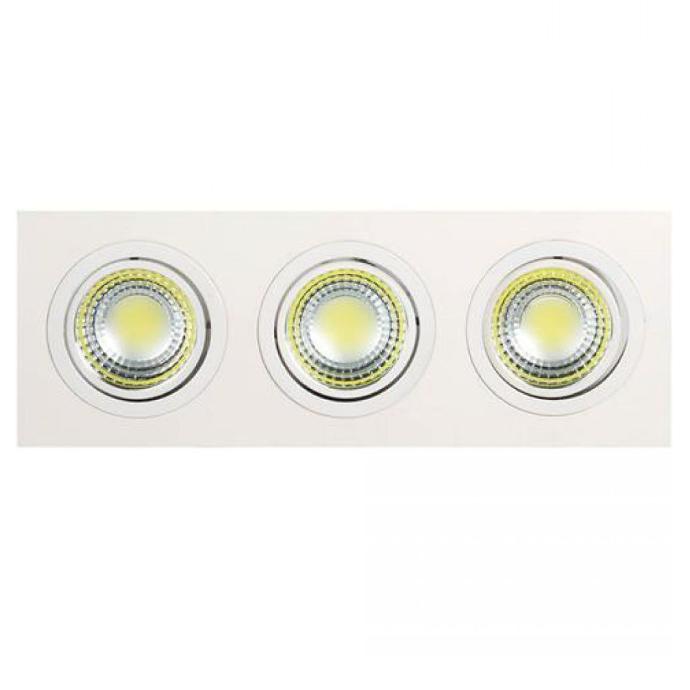 Corp de iluminat tip Spot Led COB, Adriana-15, 3x5W 1104Lm, Alb Reglabil 6400K 100-240V