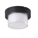 Corp tip Plafoniera Led Rotunda Suga-12RO, 12W 1000Lm, 4200K Aluminiu Negru