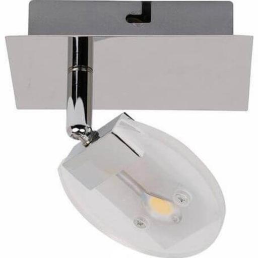 Corp tip Plafoniera Side Led COB 4W 260Lm, 4000K  Chrom