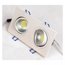 Corp de iluminat tip Spot Led COB, Adriana-10, 2x5W 736Lm, Alb Reglabil 2700K 100-240V