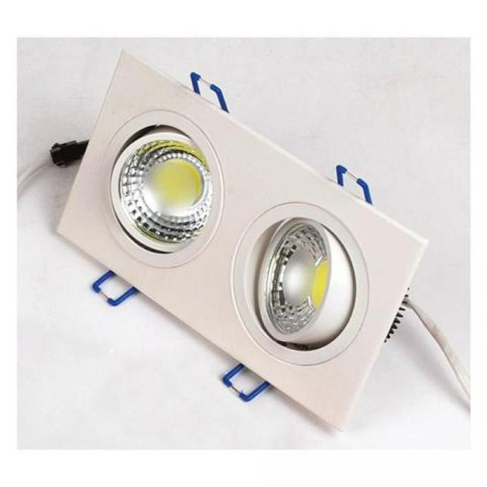 Corp de iluminat tip Spot Led COB, Adriana-10, 2x5W 736Lm, Alb Reglabil 6400K 100-240V