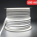 Tub Led tip  Neon Flex 100M, Lumina Alb Rece 6400K, IP65