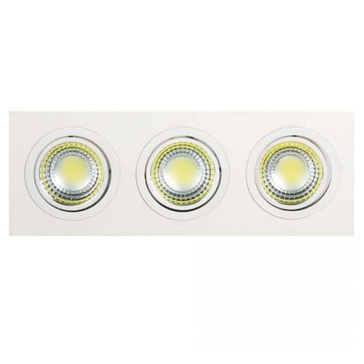 [016-021-0015-64] Corp de iluminat tip Spot Led COB, Adriana-15, 3x5W 1104Lm, Alb Reglabil 6400K 100-240V