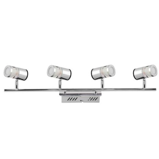 [036-006-0005] Corp tip Plafoniera Assos Led COB 4x5W 1600Lm, Liniar, 4000K  Chrom