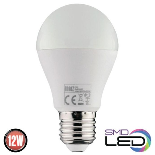 [001-006-001230] Bec Cu Led 12W 3000K E27 175-250V Premier Horoz