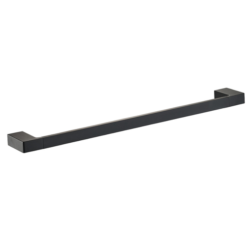 [78601-BLACK] Suport de prosop Essential Shelf, din alama, cu 1 brat fix, negru