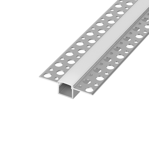 [BR-BY39-01423] Profil Banda led incastrat Aluminiu, 2M, geam mat BY39-01423