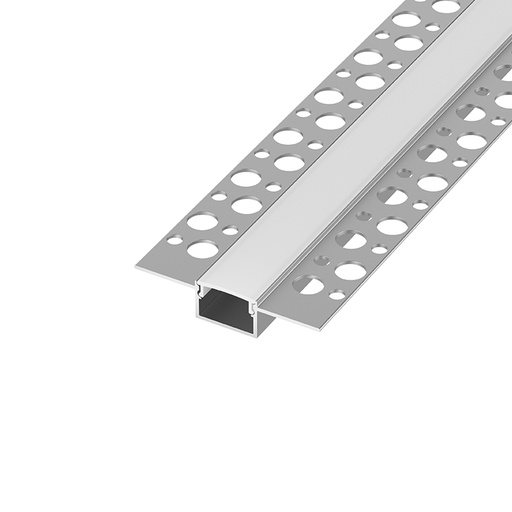 [BR-BY39-01523] Profil Banda led incastrat Aluminiu, 2M, geam mat BY39-01523