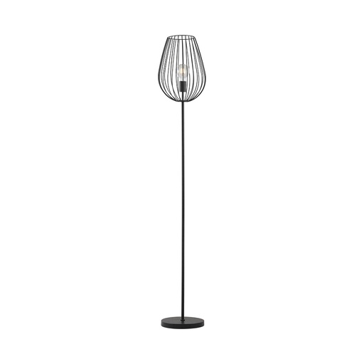 [BR-BV03-00054] Lampadar grilaj negru W005T-1H-1xE27 max 1x23W