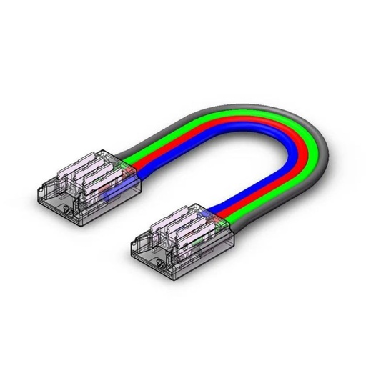 [PRO-CN10-SJJ-4 10MM-6A] Conector banda Led CN10-SJJ-4 10MM-6A RGB,15cm